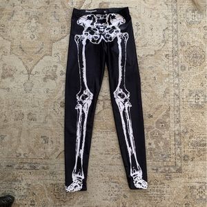 Black Milk bones leggings M